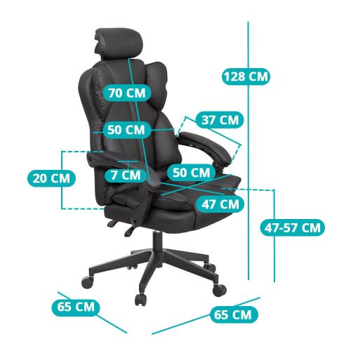 Timeless Office Lux főnöki forgószék, több típusban-fekete (HOP1001520-1)