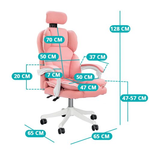 Timeless Office Lux főnöki forgószék, több típusban-rózsaszín (HOP1001520-2)