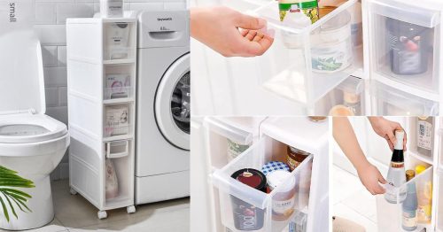 Timeless Home Kihúzható szekrény, nagy (HOP1001521)