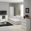 Timeless Home 3 fiókos komód fehér 60*77*40 cm (HOP1001527)