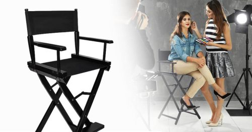 Timeless Beauty Összecsukható smink szék favázzal (HOP1001535)