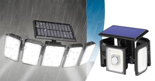 Timeless Garden 5 paneles forgatható 300LED-es szolár lámpa (HOP1001537)