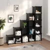 Timeless Home Kombinálható tároló kocka 15db, fekete (HOP1001561)