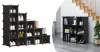 Timeless Home Kombinálható tároló kocka 15db, fekete (HOP1001561)