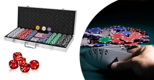 Timeless Hobby 500 db-os póker szett alumínium táskában (HOP1001570)