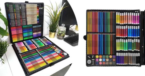 Timeless Toys 258 db-os rajz- és festőkészlet gyerekeknek (HOP1001572)