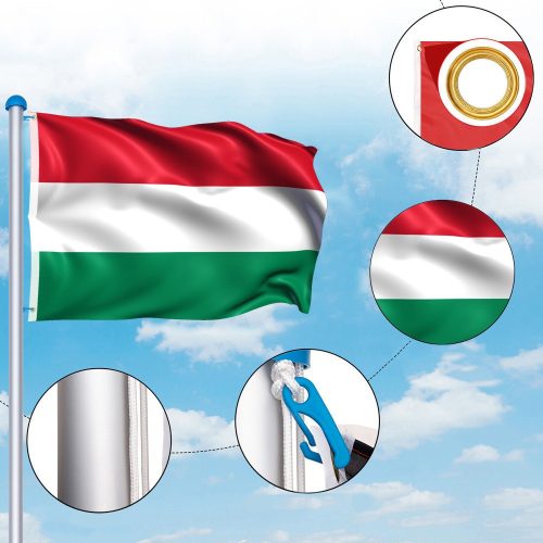 Timeless Tools Magyar zászló 90*150cm (HOP1001580-1)