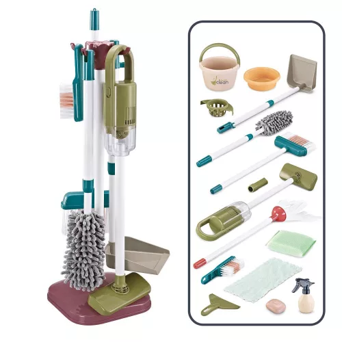 Timeless Toys Játék takarító szett álló porszívóval (HOP1001607)