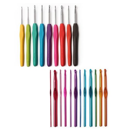 Timeless Hobby Horgoló készlet színes fonalakkal, kiegészítőkkel ajándék válltáskában (HOP1001636)