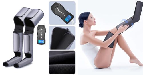 Timeless Beauty Kompressziós lábmasszírozó és nyirokmasszírozó, távirányítóval (HOP1001642)