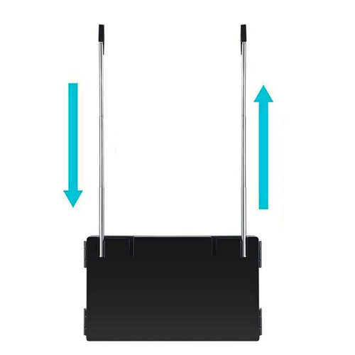 Timeless Beauty 3 paneles tükör, teleszkópos felfüggesztéssel (HOP1001647)