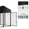Timeless Pet Kültéri fém kutyakennel UV álló szövettetővel (HOP1001648)