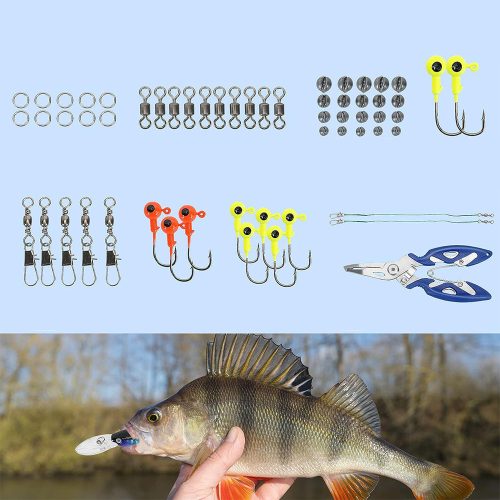 Timeless Hobby Horgászcsali és horog készlet (HOP1001656)