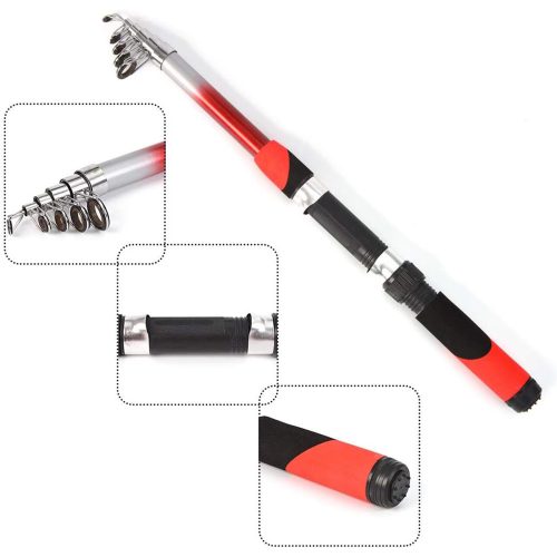 Timeless Hobby Kezdő horgászfelszerelés 2 db teleszkópos horgászbottal, kiegészítőkkel (HOP1001657)