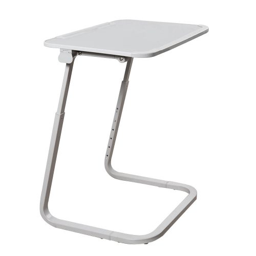 Timeless Tools Állítható magasságú reggelizőasztal tablettartóval, szürke (HOP1001661-1)