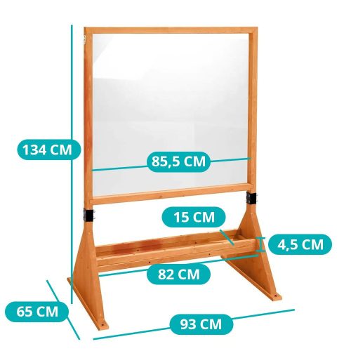 Timeless Toys Kétoldalas, kül - és beltéri plexi rajztábla (HOP1001701)