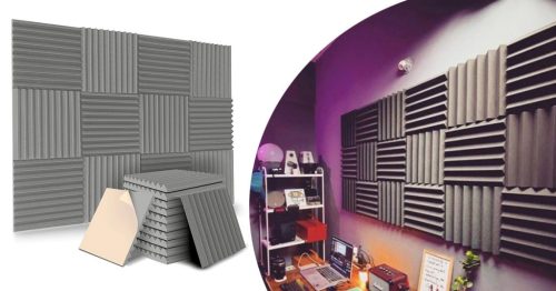 Timeless Hobby 12 db öntapadós, hangszigetelő fali panel habszivacsból (HOP1001713)