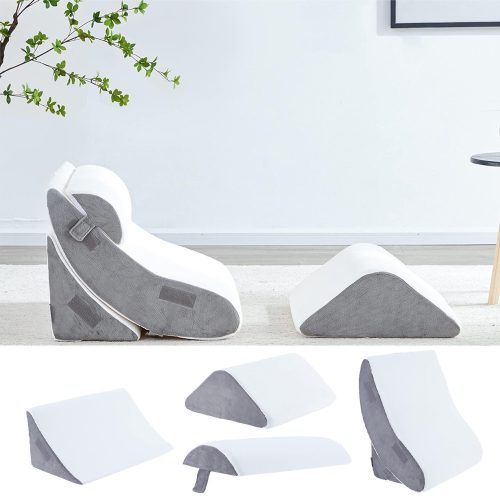 Timeless Home Ortopédiai kialakítású hát-, nyak- és lábtámasz szett, 4 részes (HOP1001715)