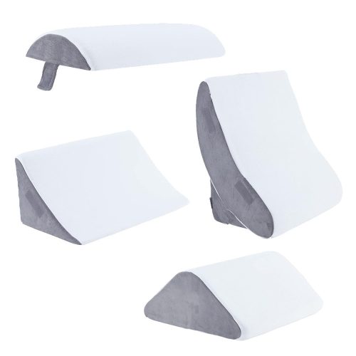 Timeless Home Ortopédiai kialakítású hát-, nyak- és lábtámasz szett, 4 részes (HOP1001715)