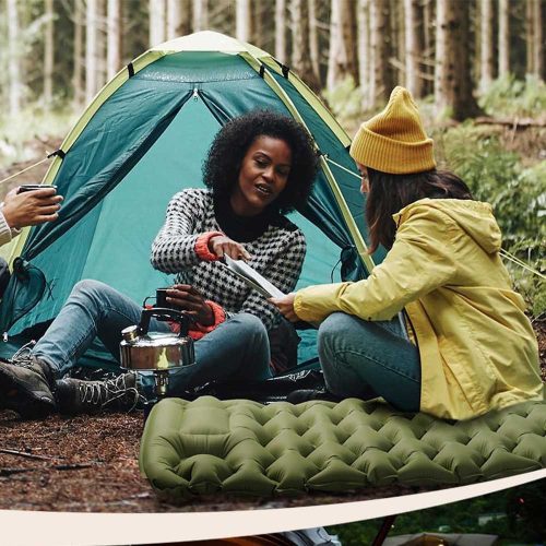 Timeless Garden Egyszemélyes túramatrac, zöld (HOP1001723-2)