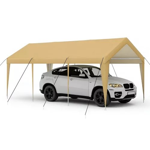 Timeless Tools Autóbeálló sátor, bézs (HOP1001732)