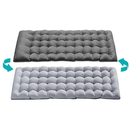 Timeless Garden Összecsukható kempingágy állítható fejtámlával, 2 színű matraccal (HOP1001733)