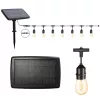 Timeless Garden Kültéri szolár dekor égősor, 15 db E27 LED lámpával, 15m (HOP1001741)