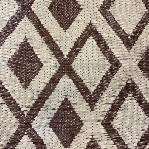 Timeless Garden Kültéri szőnyeg, 2 oldalas, 180 x 120 cm, barna (HOP1001744-2)