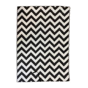   Timeless Garden Kültéri szőnyeg, 2 oldalas, 180 x 120 cm,fekete-fehér (HOP1001744-4)