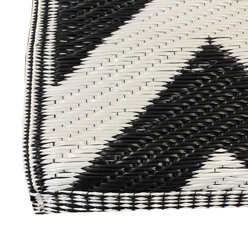 Timeless Garden Kültéri szőnyeg, 2 oldalas, 180 x 120 cm,fekete-fehér (HOP1001744-4)