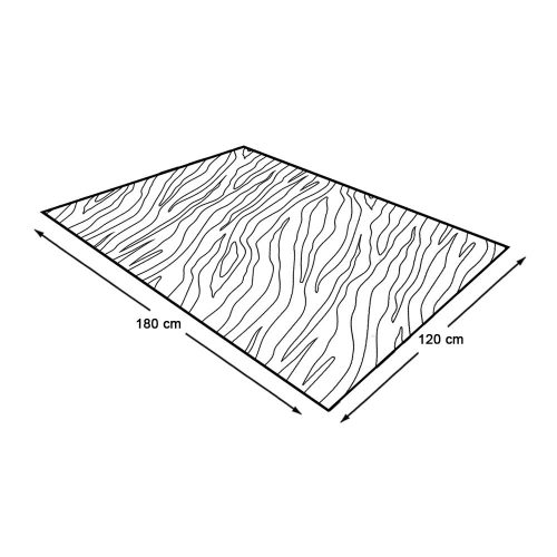 Timeless Garden Kültéri szőnyeg, 2 oldalas, 180 x 120 cm,bézs (HOP1001744-5)