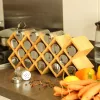 Timeless Gourmet 18 részes bambusz fűszertartó állvány (HOP1001758)