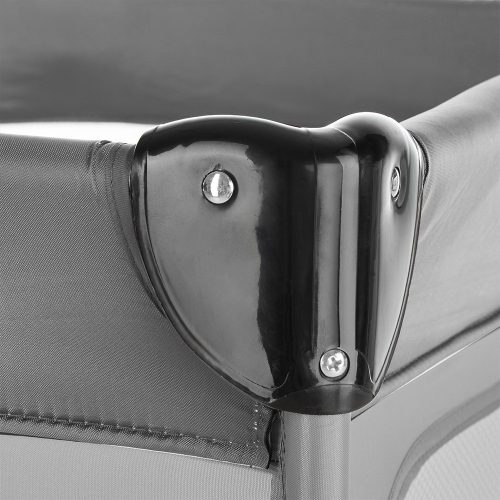 Timeless Home Utazóágy pelenkázó lappal és játékhíddal, szürke (HOP1001795)