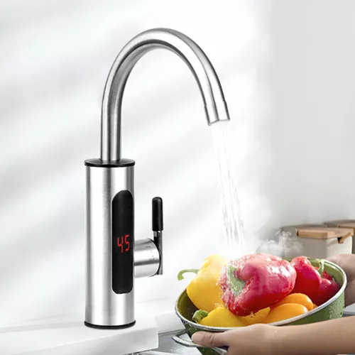 Timeless Home Elektromos vízmelegítő csaptelep alsó csatlakozással (HOP1001821)