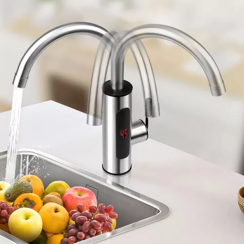 Timeless Home Elektromos vízmelegítő csaptelep alsó csatlakozással (HOP1001821)