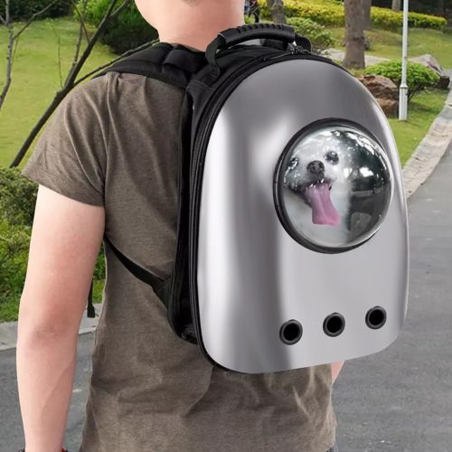 Timeless Pet Kisállathordozó hátizsák, ezüst (HOP1001846-3)