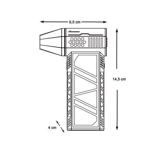 Timeless Tools Mini turbo ventilátor (HOP1001847)