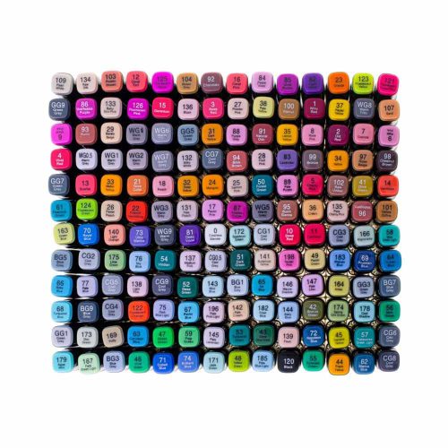 Timeless Hobby Kétvégű alkoholos marker készlet kézitáskában (HOP1001857)