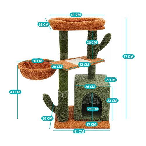 Timeless Pet Macska mászóka, kaktusz (HOP1001860)