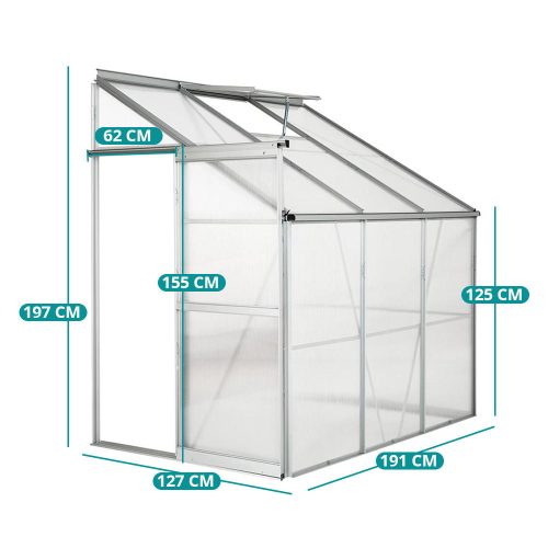 Timeless Garden Kerti melegház, alumínium (HOP1001865)