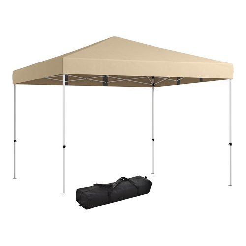 Timeless Garden Pavilon hátfallal, zsebekkel 3x3x2,8 m, bézs (HOP1001868)