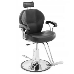   Timeless Beauty Fodrász szék lábtartóval, fekete (HOP1001895)