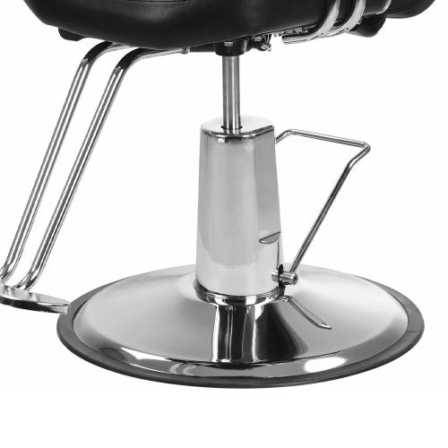 Timeless Beauty Fodrász szék lábtartóval, fekete (HOP1001895)