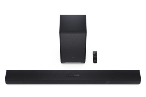 SHARP Q HT-SBW55121(BK) 5.1.2 Dolby Atmos / DTS:X hangprojektor vezeték nélküli mélynyomóval fekete