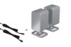 SHARP Q HT-SPR52021(SL) 2.0.2 Vezeték nélküli hátsó hangsugárzópár, ezüst