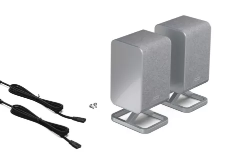 SHARP Q HT-SPR52021(SL) 2.0.2 Vezeték nélküli hátsó hangsugárzópár, ezüst