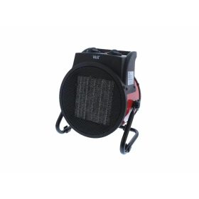   Well HTR-IND01-3000-WL Fűtőventillátor 3000W, fekete-piros