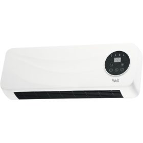   Well HTR-WALL01-2000-WL Fali hősugárzó - távirányítóval - 2000 W