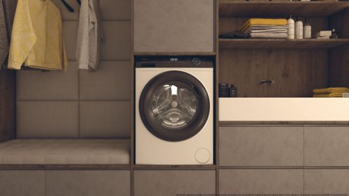 Haier HW70-BP14929-S elöltöltős mosógép (7 kg, 1400 fordulat)