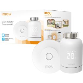   IMOU Okos Radiátor Termosztát TRV1 szett Bázis Állomással KIT-TRV1-EU-2